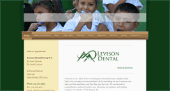Desktop Screenshot of levisondental.com